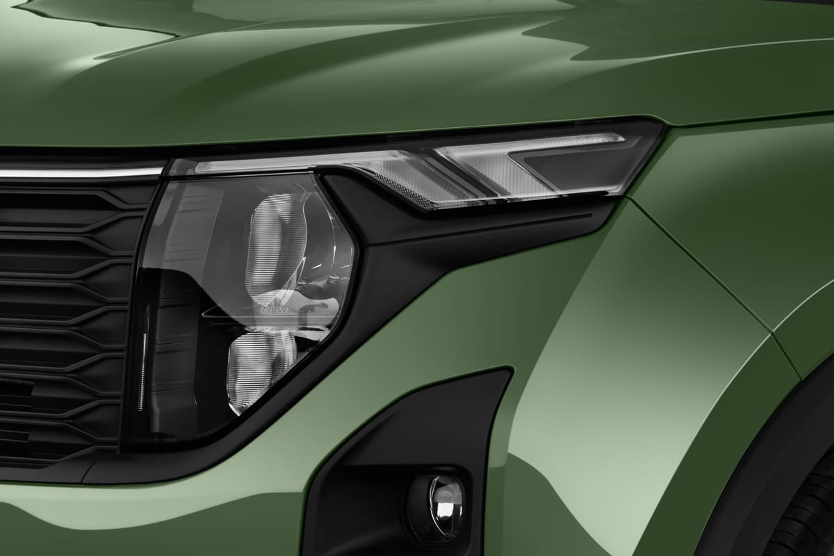 Frontscheinwerfer eines Ford E-Tourneo Courier 