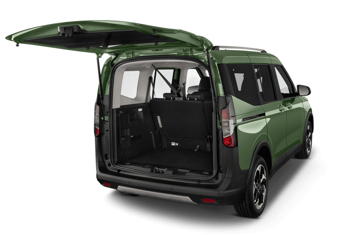 Kofferraum eines Ford E-Tourneo Courier 