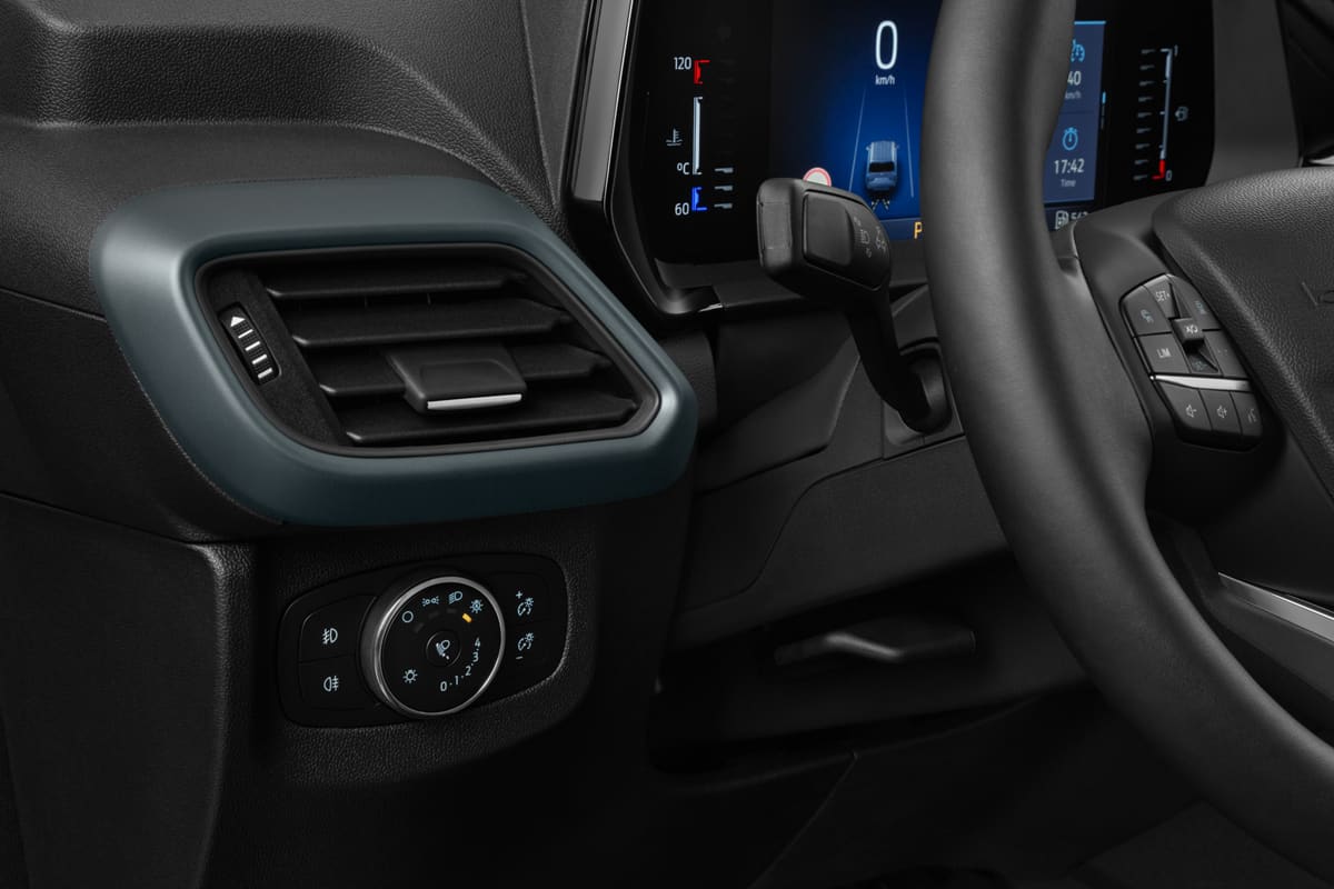 Lüftung eines Ford Tourneo Courier