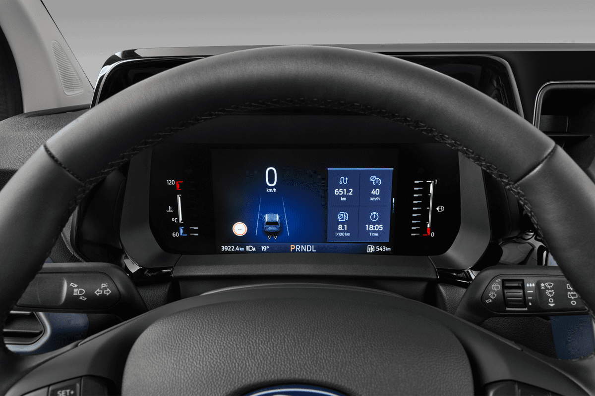 Kombiinstrument eines Ford Tourneo Courier