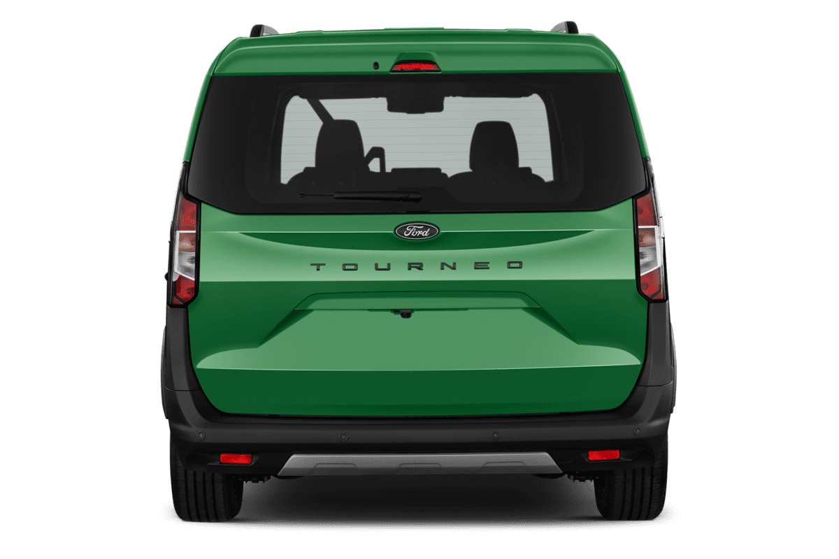 Heckansicht eines Ford Tourneo Courier