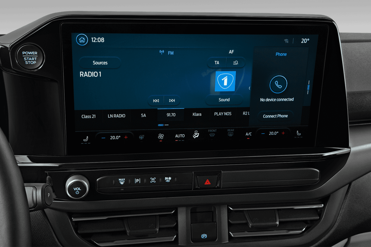 Audiosystem eines Ford Tourneo Custom 