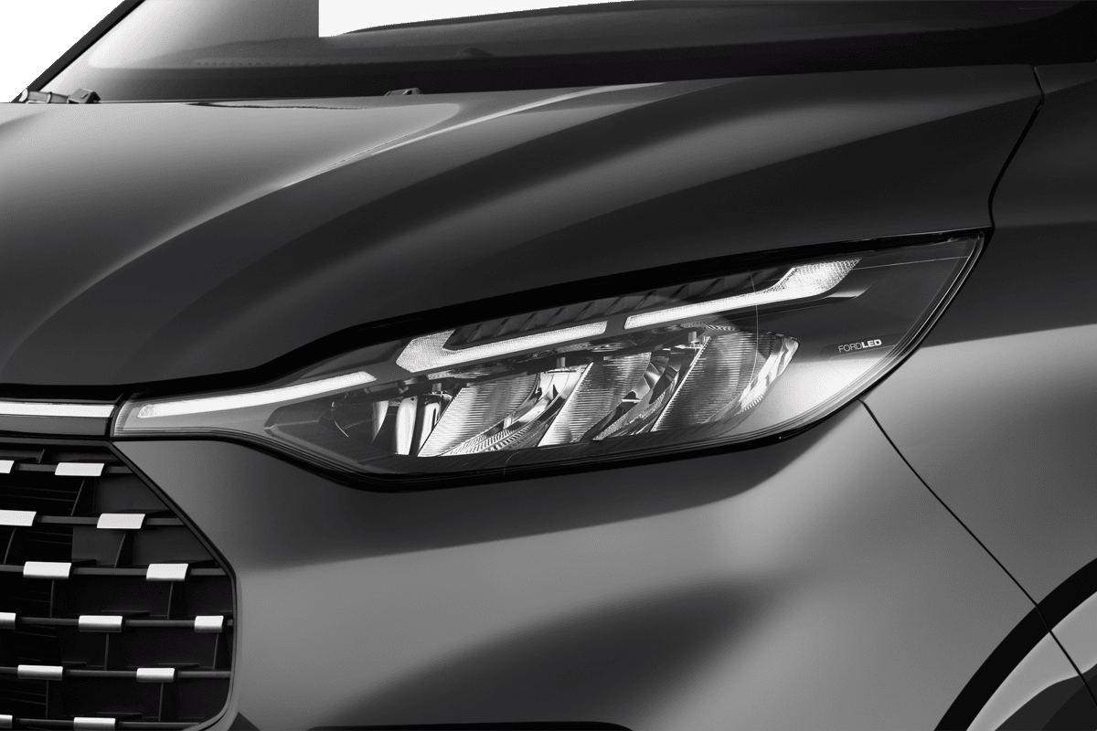 Frontscheinwerfer eines Ford Tourneo Custom 