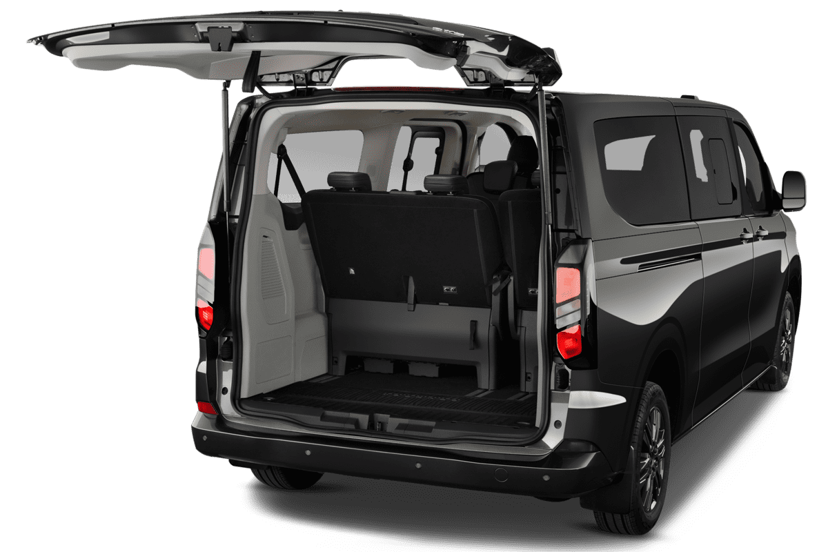 Kofferraum eines Ford Tourneo Custom 