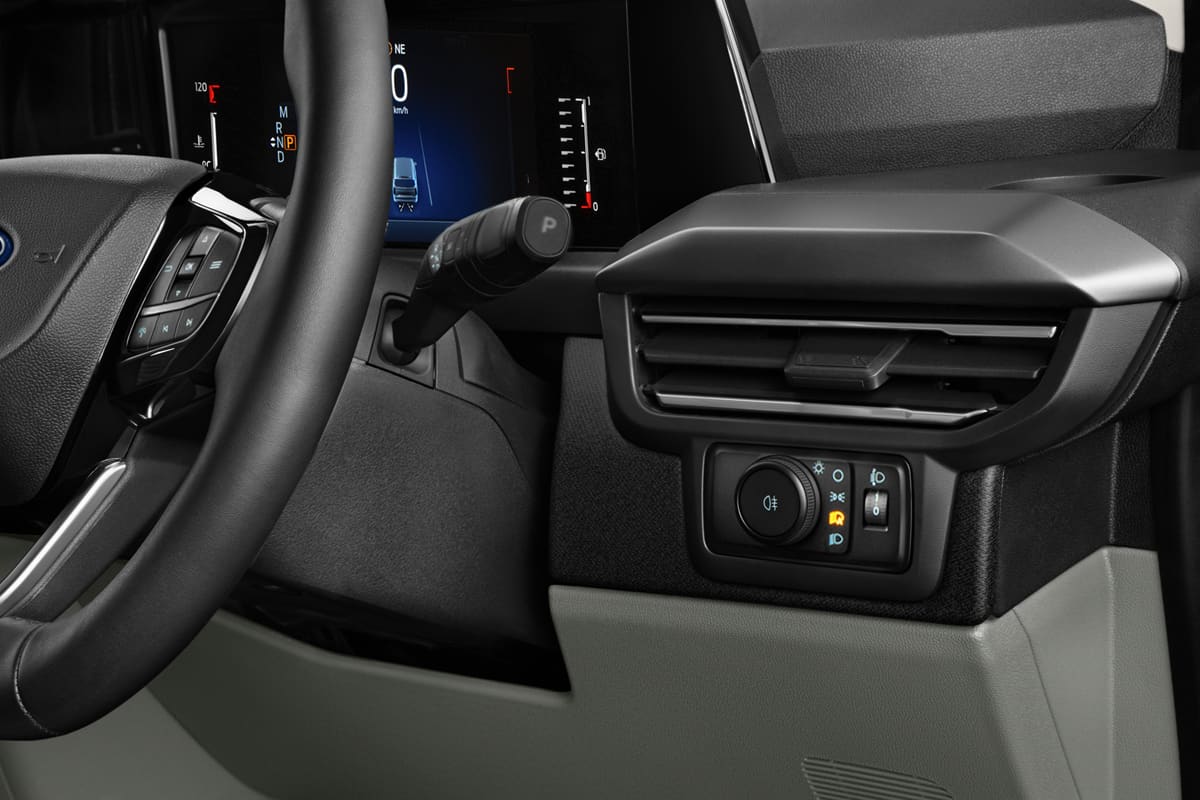 Lüftung eines Ford Tourneo Custom 