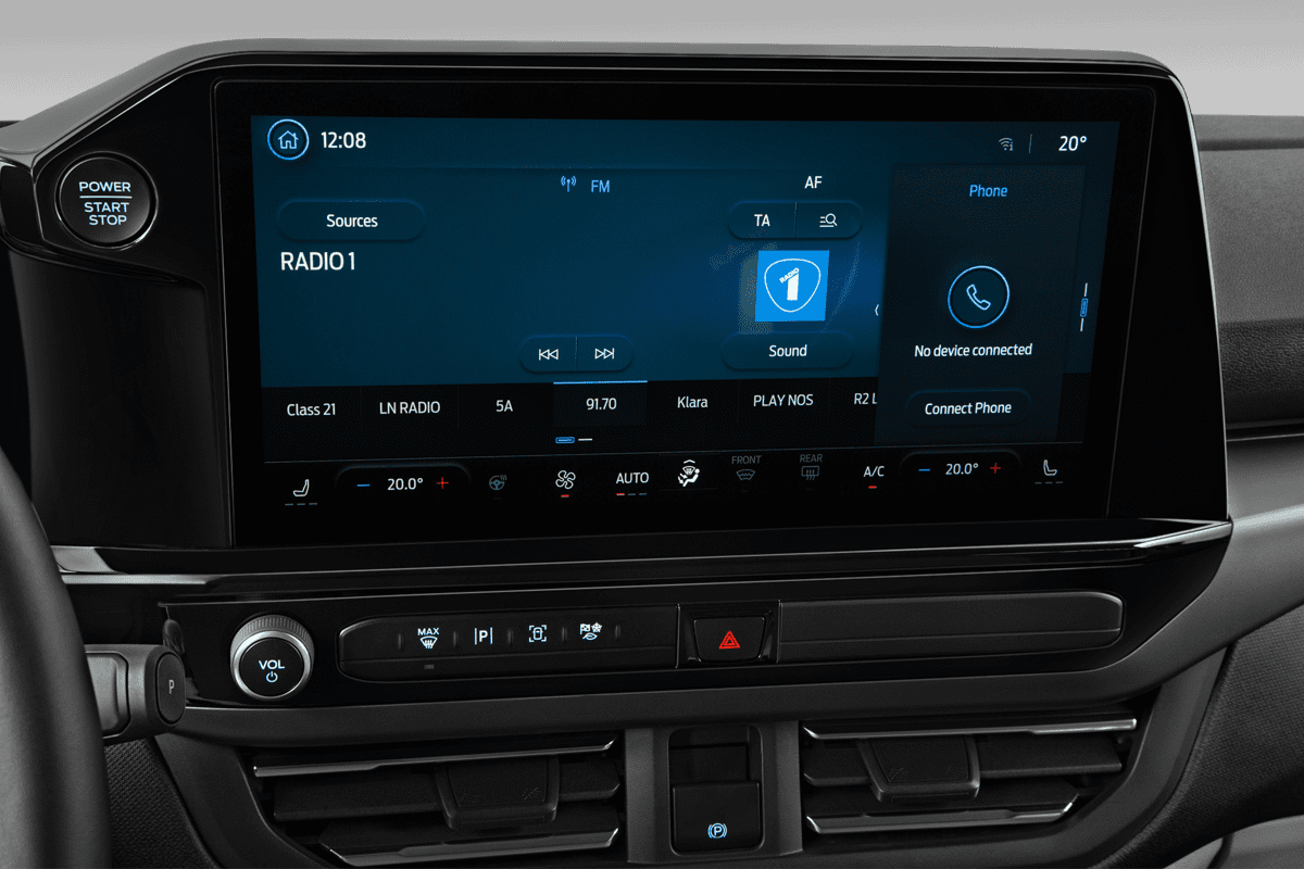 Audiosystem eines Ford Tourneo Custom 