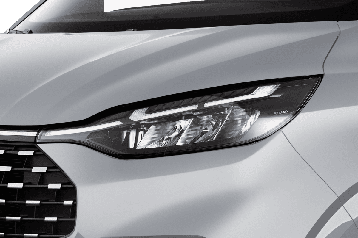 Frontscheinwerfer eines Ford Tourneo Custom 