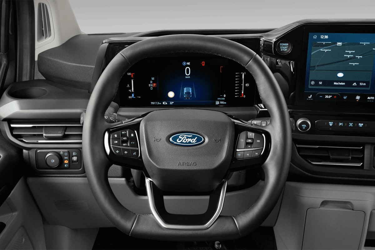 Lenkrad eines Ford Tourneo Custom 