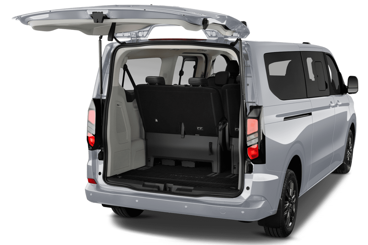 Kofferraum eines Ford Tourneo Custom 