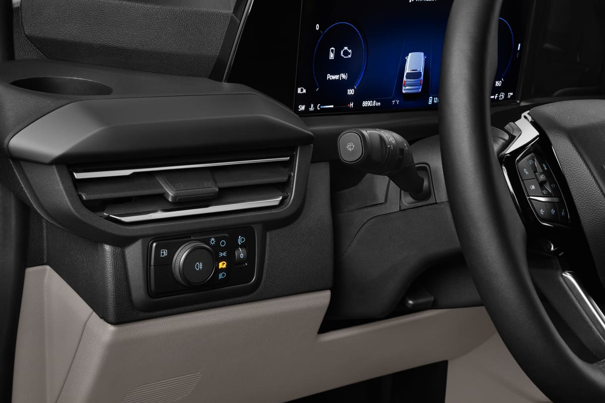 Lüftung eines Ford Tourneo Custom Plug-In-Hybrid 