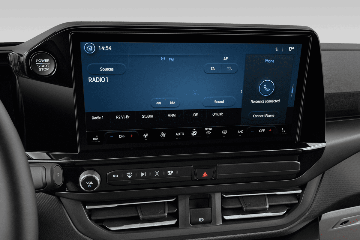 Audiosystem eines Ford Tourneo Custom Plug-In-Hybrid 