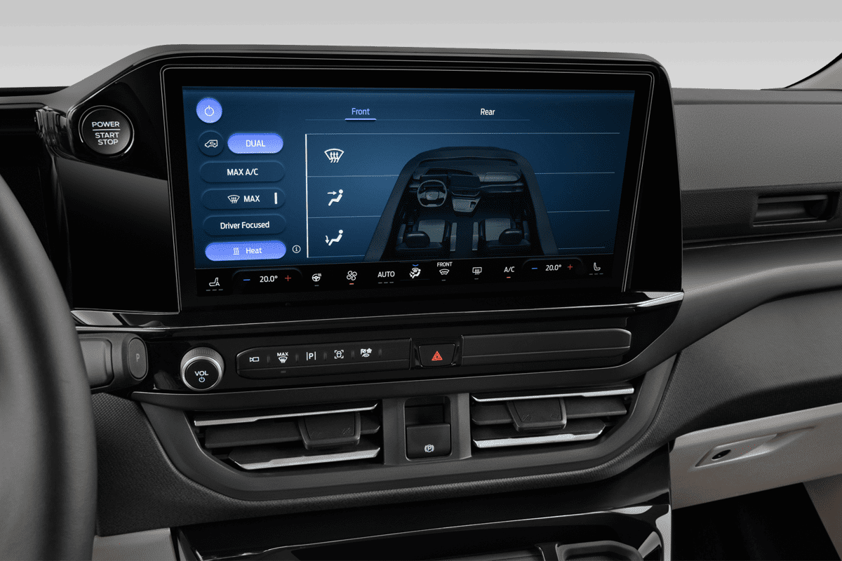 Klimasteuerung eines Ford Tourneo Custom Plug-In-Hybrid 