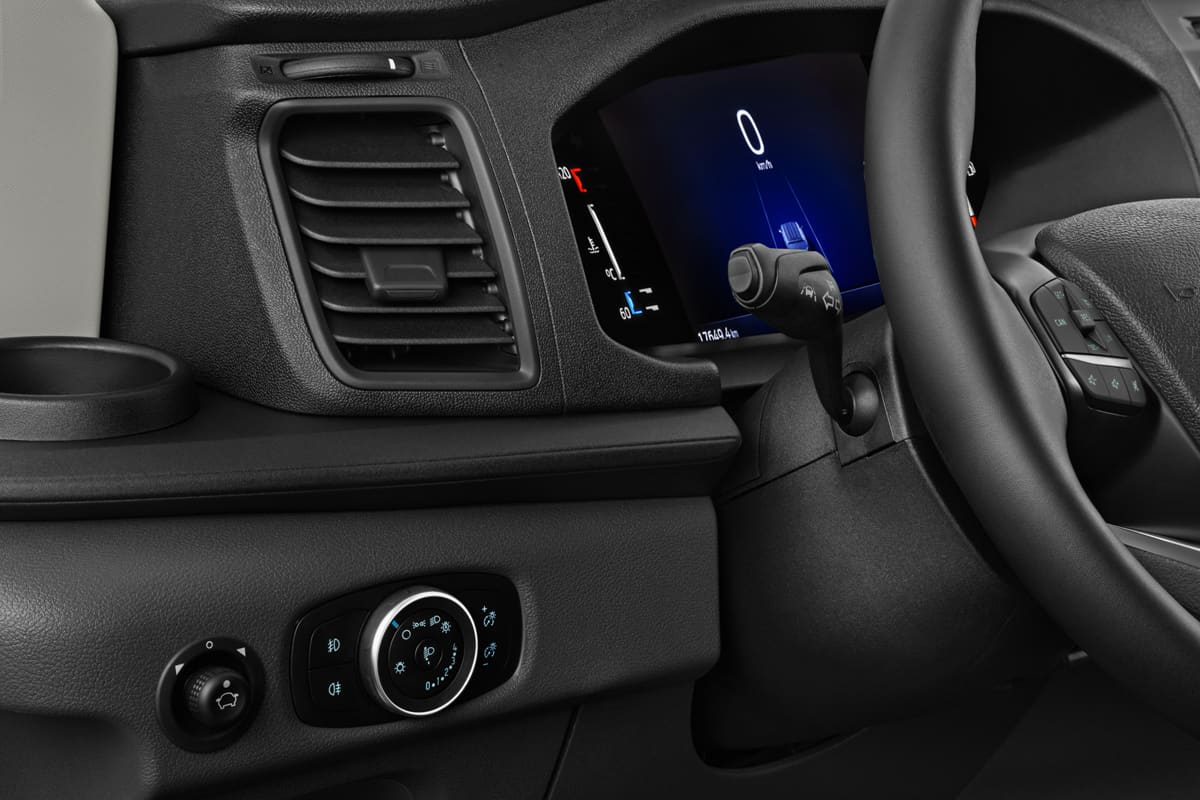 Lüftung eines Ford Transit Kastenwagen