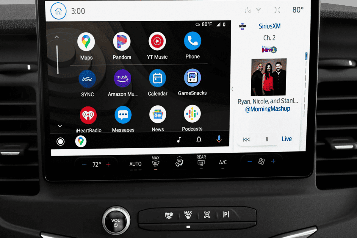 Audiosystem eines Ford Transit Kastenwagen