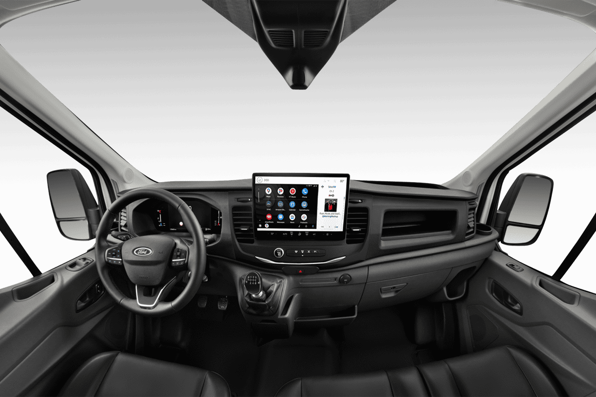 Armaturenbrett eines Ford Transit Kastenwagen