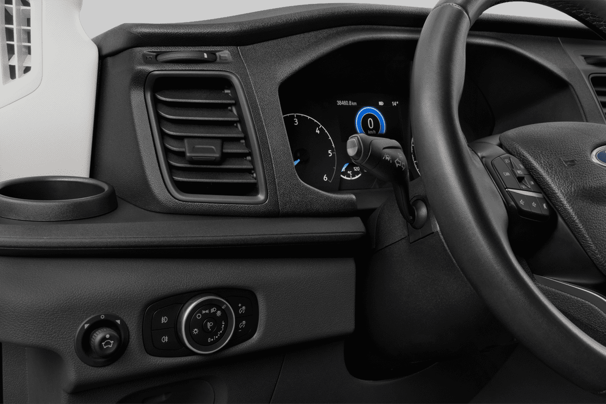 Lüftung eines Ford Transit Fahrgestell 