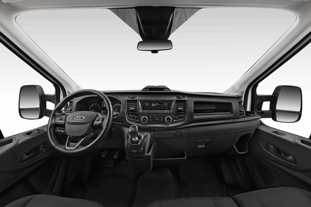 Armaturenbrett eines Ford Transit Fahrgestell 