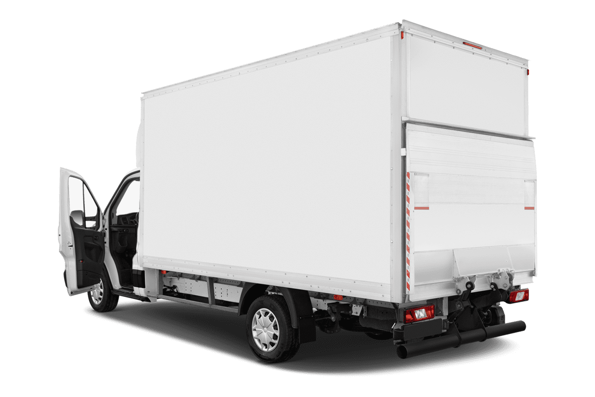 Türen eines Ford Transit Fahrgestell 