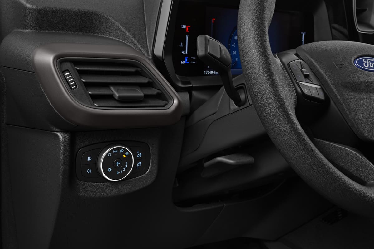 Lüftung eines Ford Transit Courier Kastenwagen 