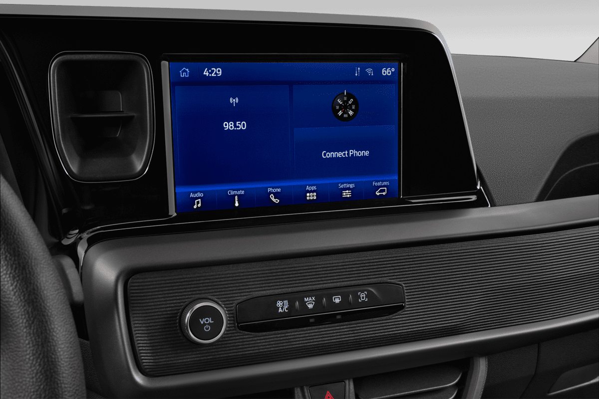 Audiosystem eines Ford Transit Courier Kastenwagen 