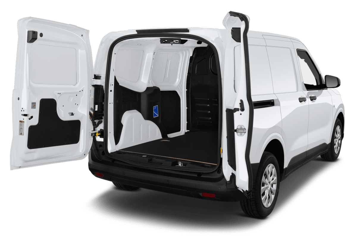Kofferraum eines Ford Transit Courier Kastenwagen 