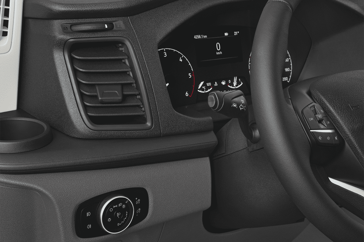 Lüftung eines Ford Transit Custom Kombi 