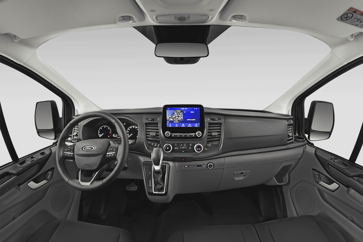 Armaturenbrett eines Ford Transit Custom Kombi 