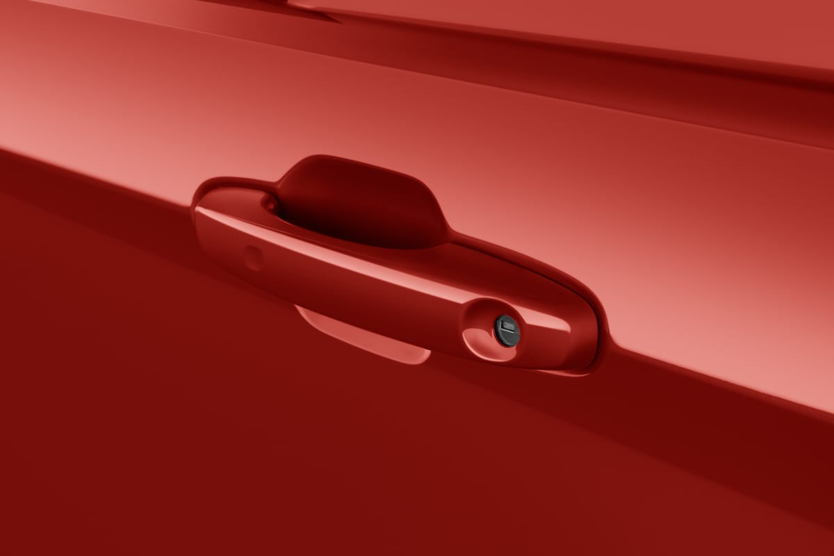 Türgriff eines Ford Transit Custom Kastenwagen