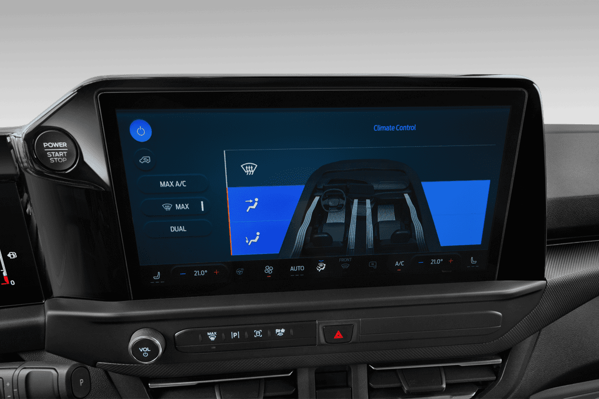 Klimasteuerung eines Ford Transit Custom Kastenwagen