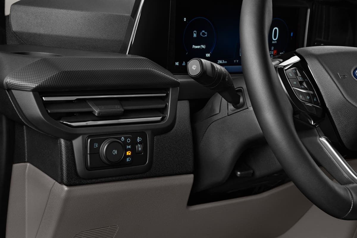 Lüftung eines Ford Transit Custom Kombi Plug-In-Hybrid