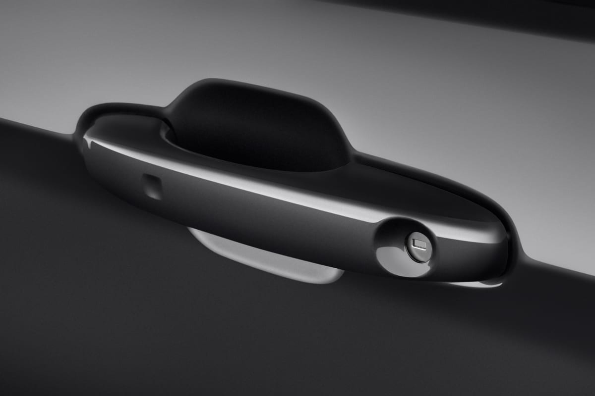 Türgriff eines Ford Transit Custom Kombi Plug-In-Hybrid