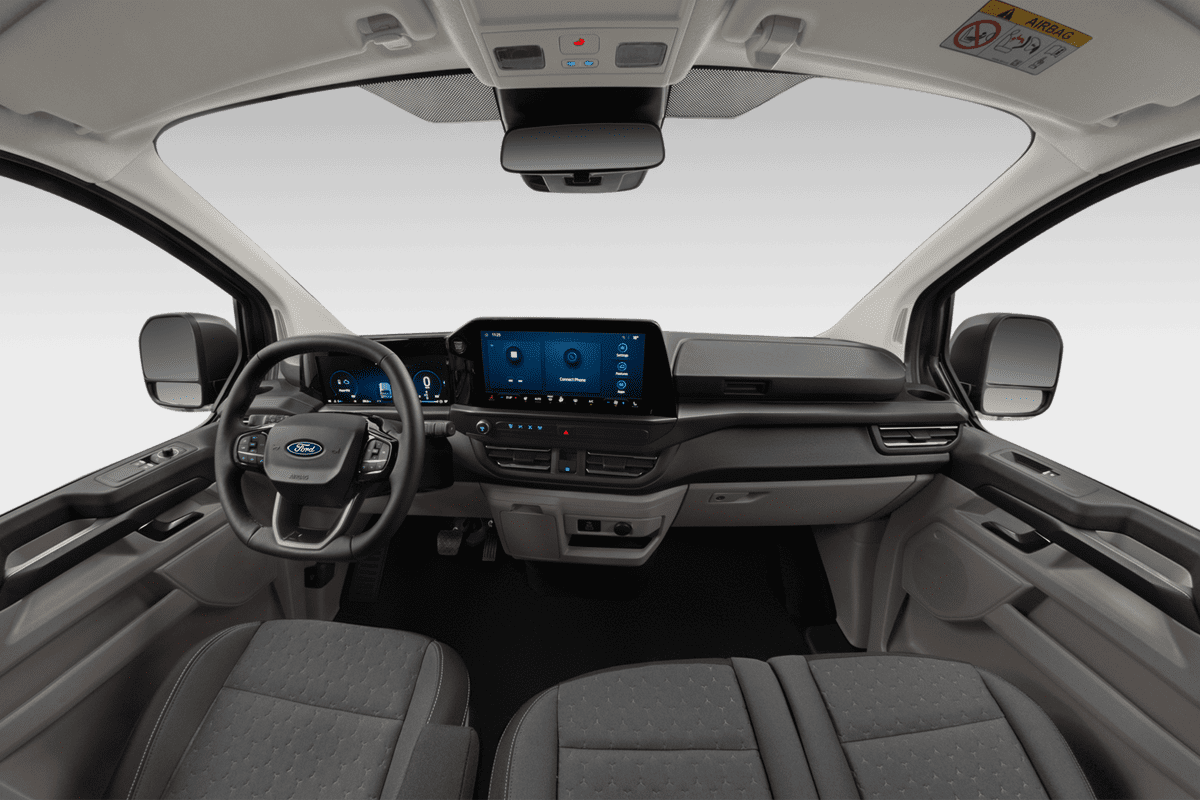 Armaturenbrett eines Ford Transit Custom Kombi Plug-In-Hybrid