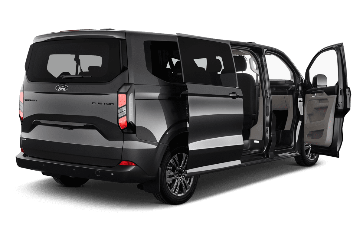 Türen eines Ford Transit Custom Kombi Plug-In-Hybrid