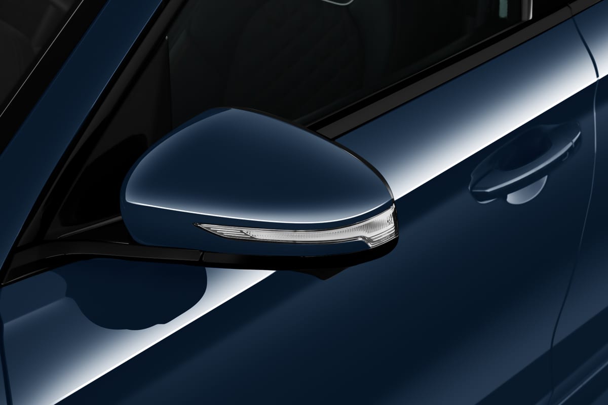 Rückspiegel eines Genesis G70