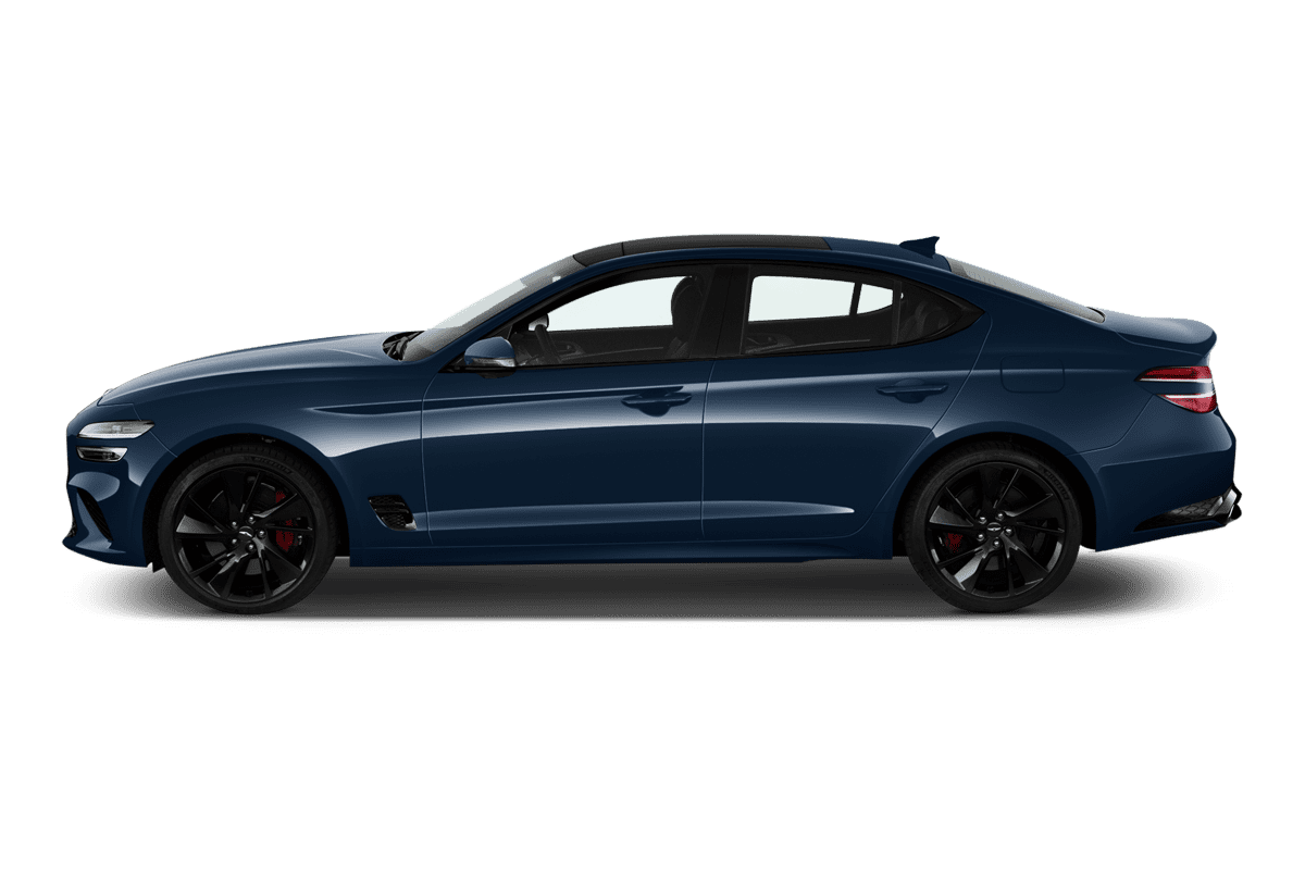 Seitenansicht eines Genesis G70