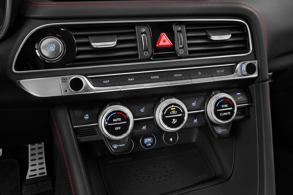 Klimasteuerung eines Genesis G70