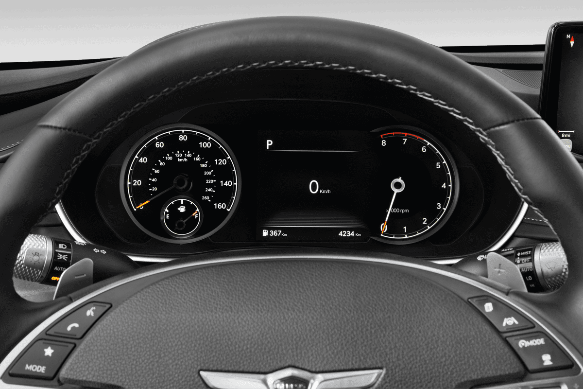 Kombiinstrument eines Genesis G80