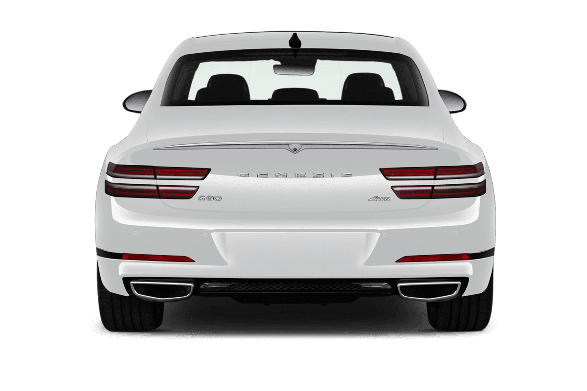 Heckansicht eines Genesis G80