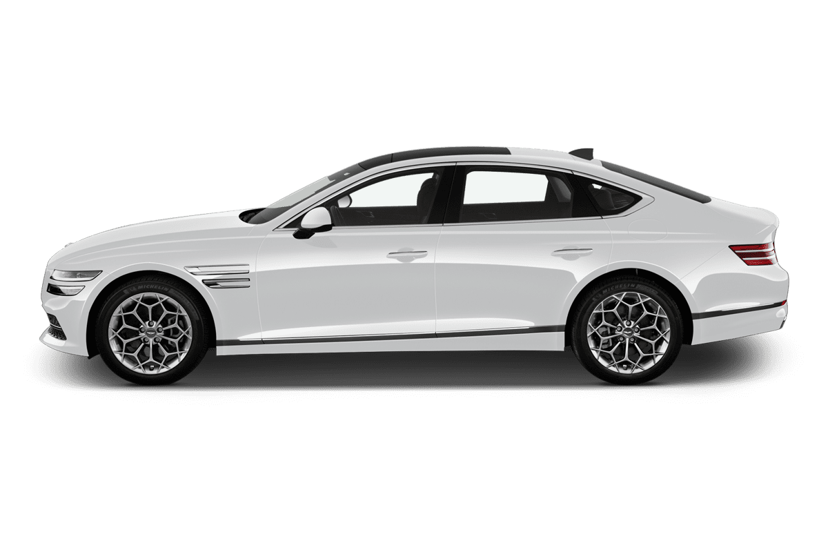 Seitenansicht eines Genesis G80