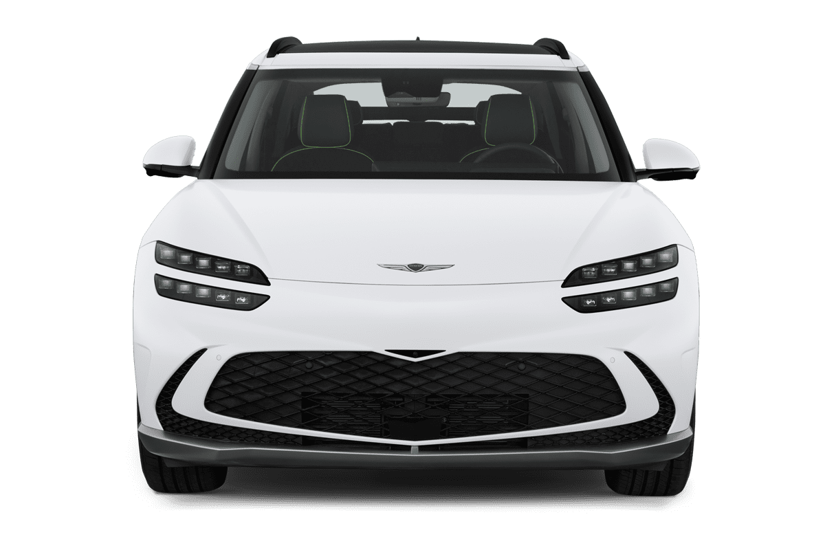 Frontansicht eines Genesis GV60, freigestellt