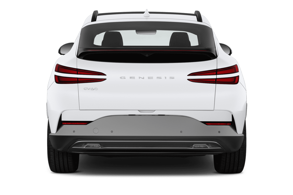 Heckansicht eines Genesis GV60