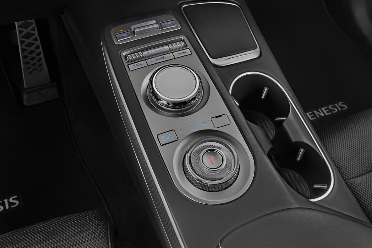 Schaltknüppel eines Genesis GV70