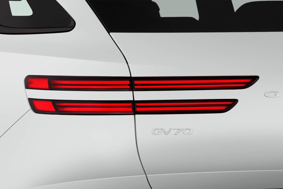 Heckleuchten eines Genesis GV70