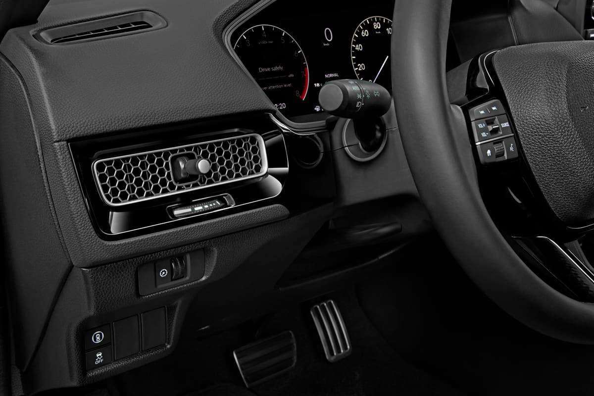 Lüftung eines Honda Civic e:HEV