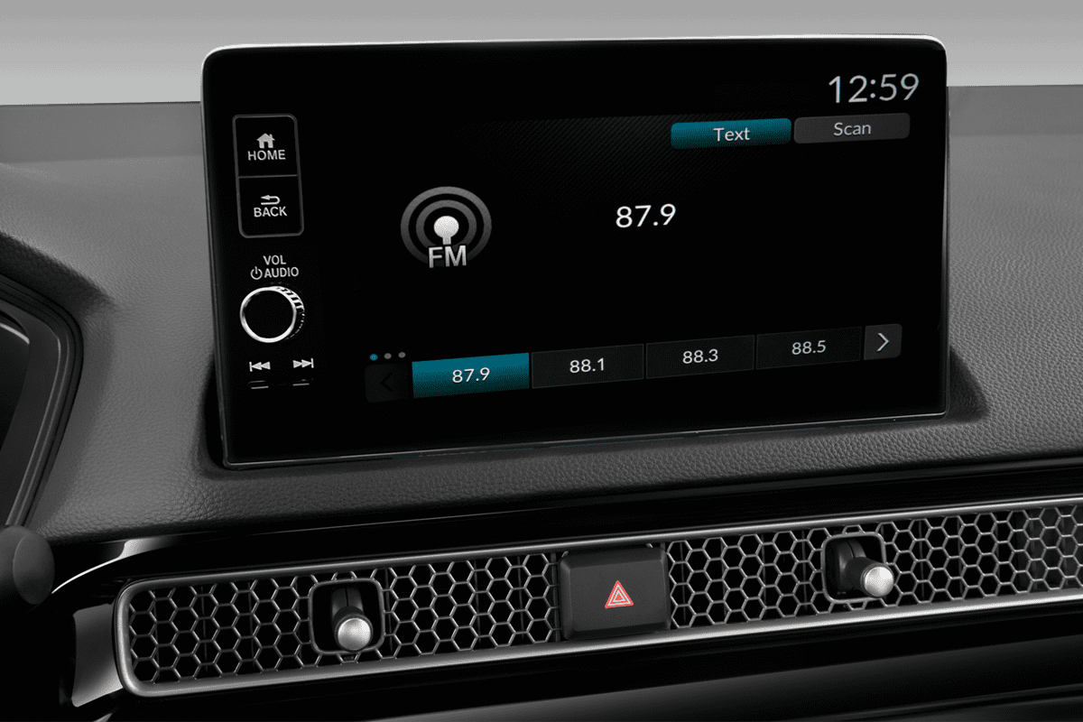 Audiosystem eines Honda Civic e:HEV