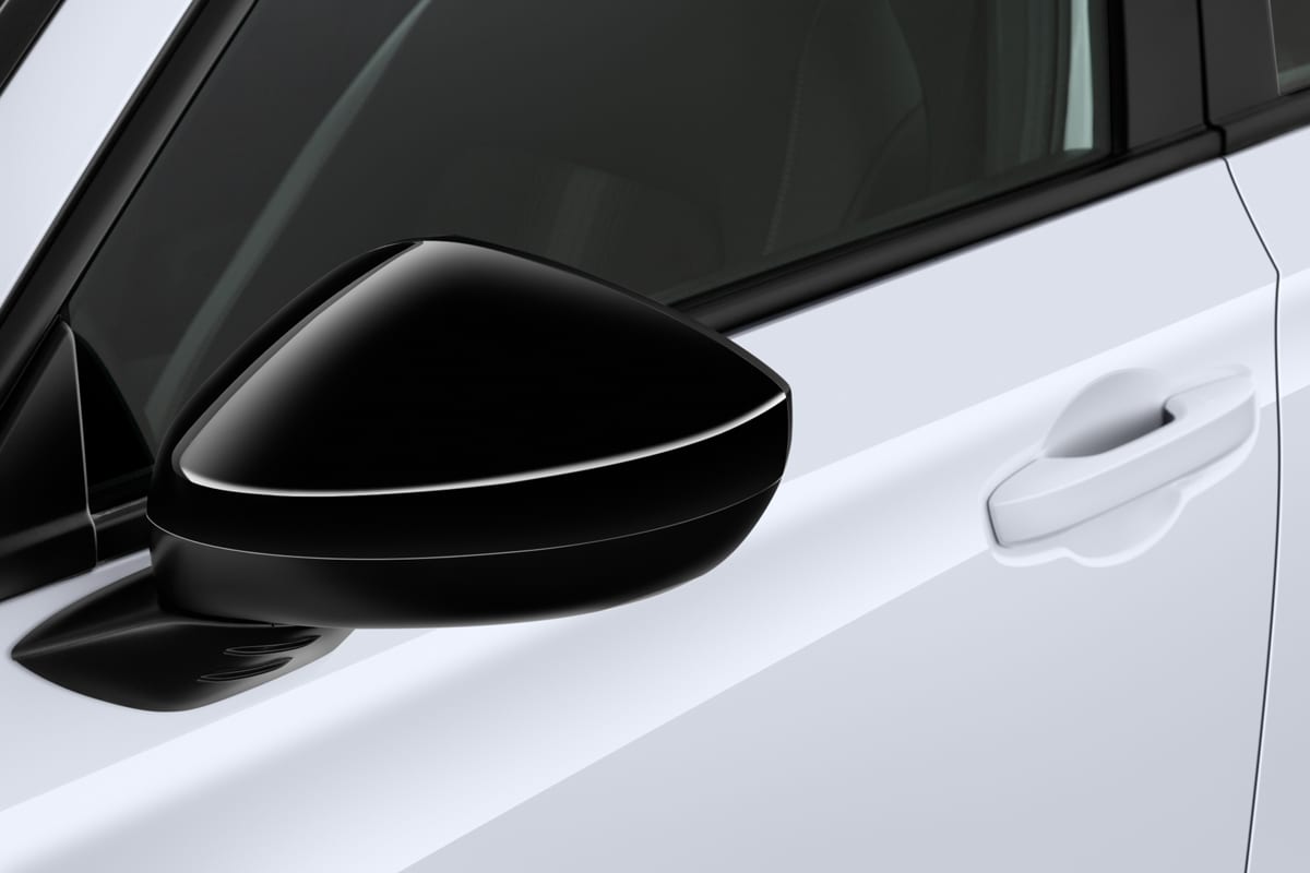 Rückspiegel eines Honda Civic e:HEV