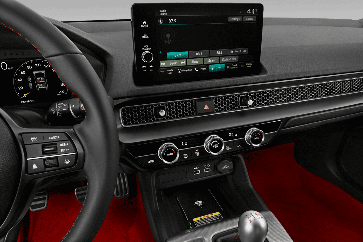 Audiosystem eines Honda Civic Type R 