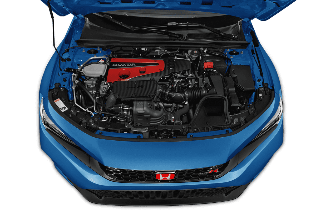 Motorraum eines Honda Civic Type R 