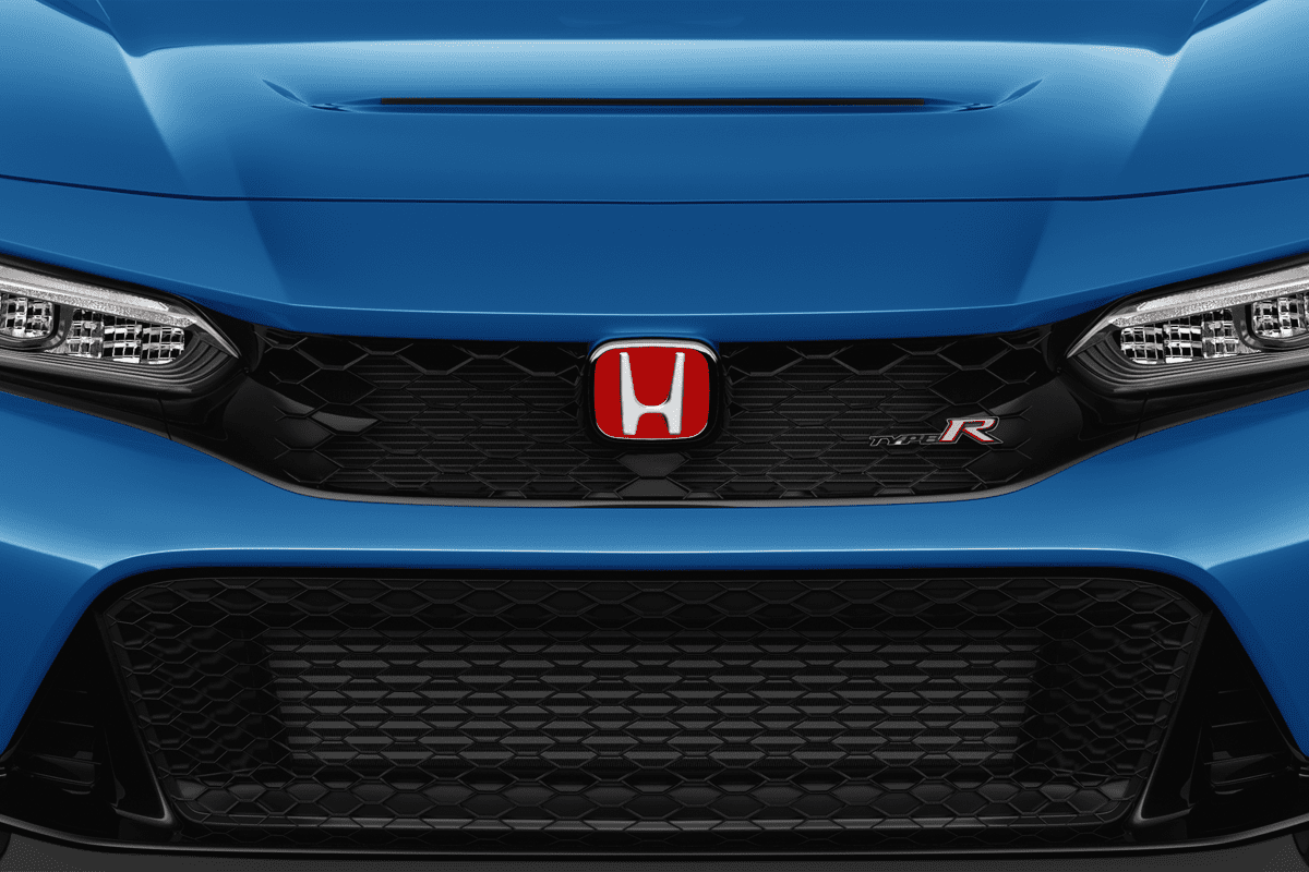 Kühlergrill eines Honda Civic Type R 