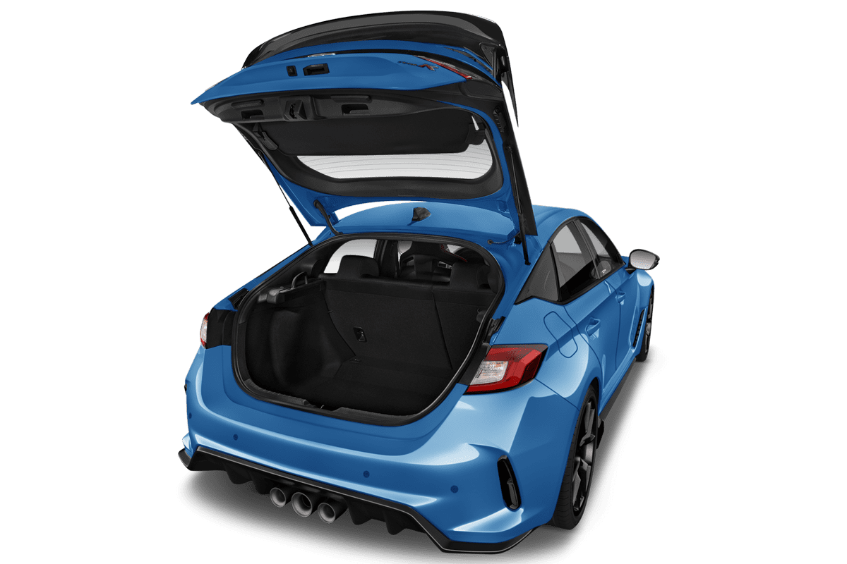 Kofferraum eines Honda Civic Type R 